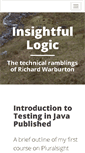 Mobile Screenshot of insightfullogic.com