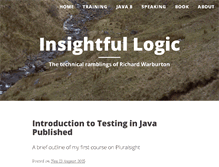 Tablet Screenshot of insightfullogic.com